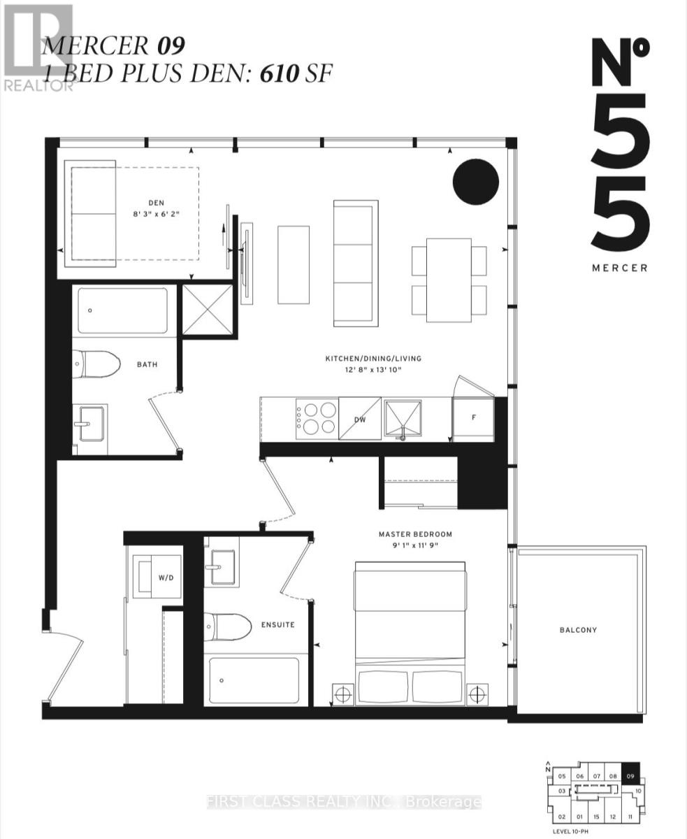 1609 - 55 Mercer Street, Toronto, Ontario  M5V 0W4 - Photo 18 - C13586156
