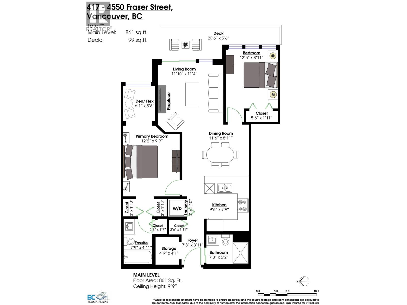 417 4550 Fraser Street, Vancouver, British Columbia  V5V 4G8 - Photo 21 - R3148040