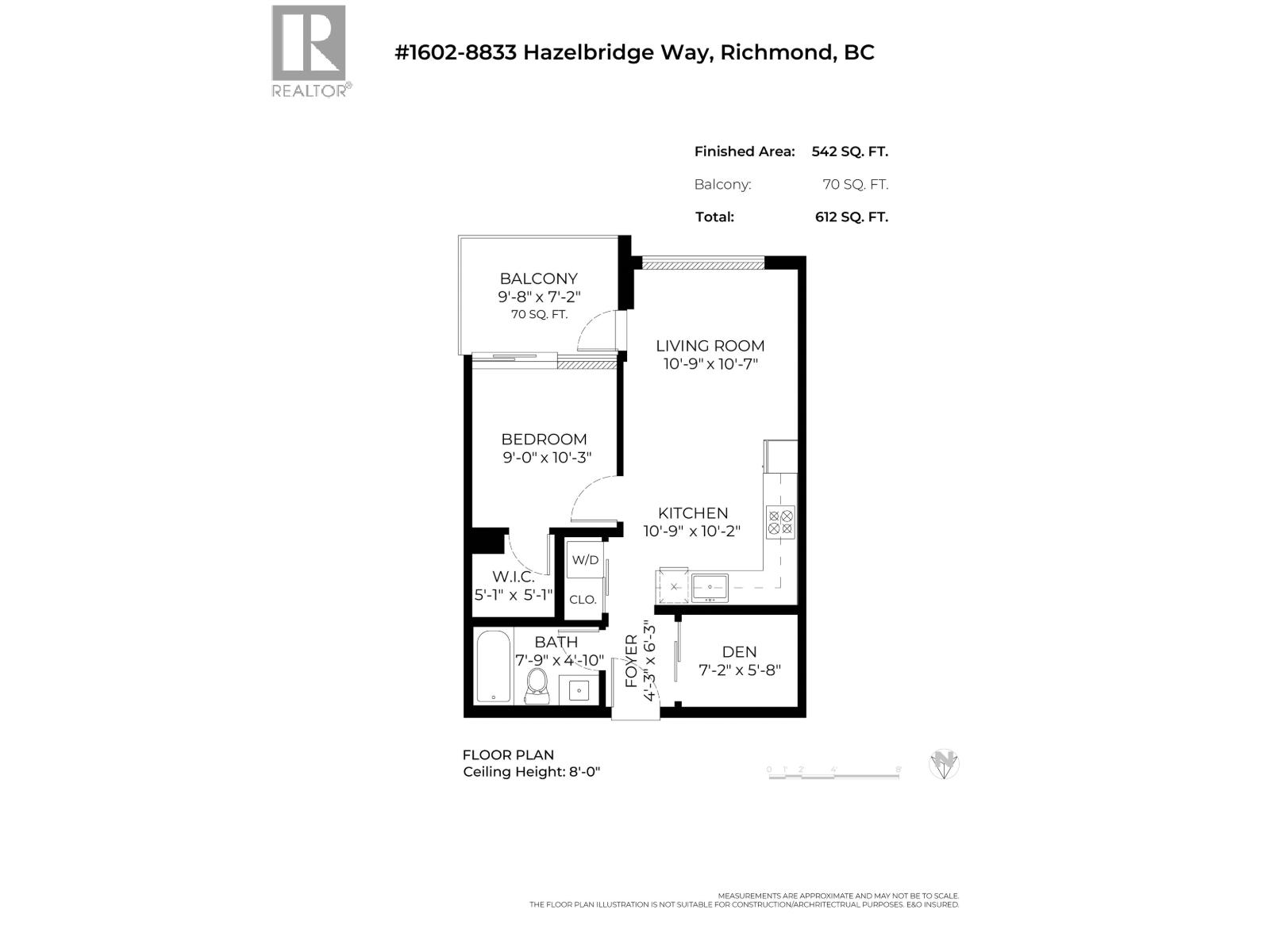 1602 8833 Hazelbridge Way, Richmond, British Columbia  V6X 0N3 - Photo 29 - R3148211