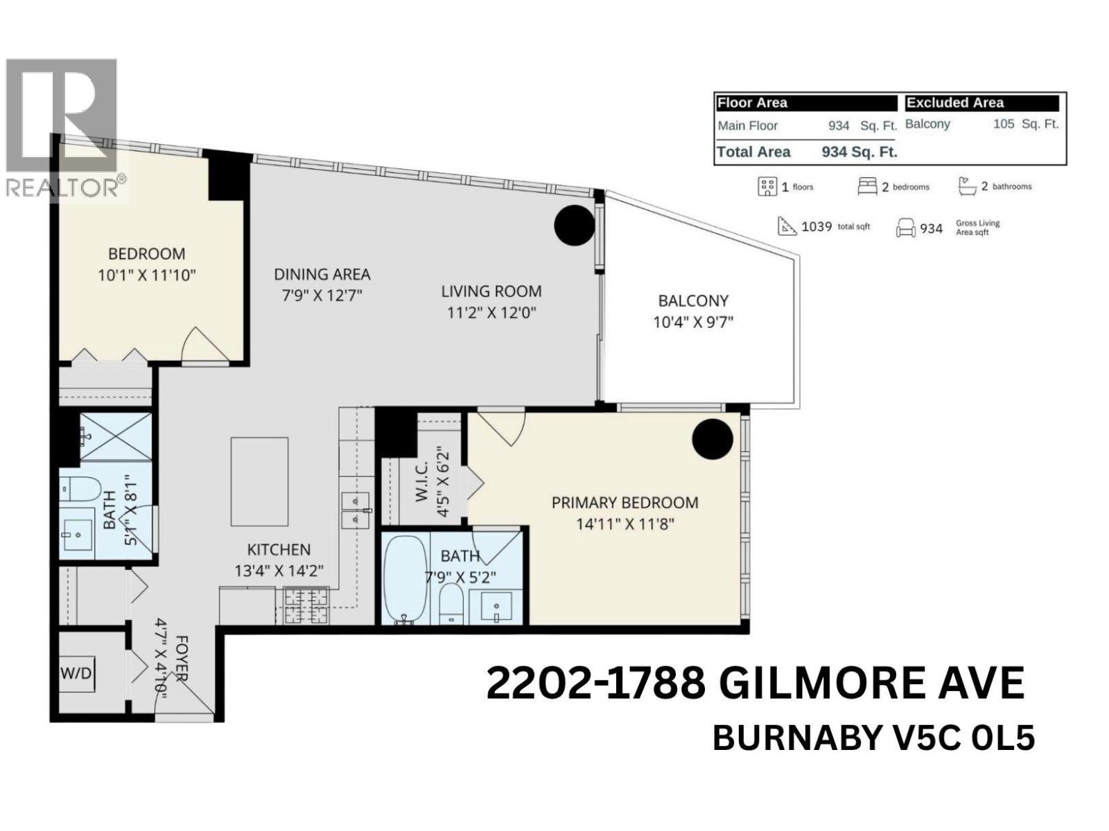 2202 1788 Gilmore Avenue, Burnaby, British Columbia  V5C 0L5 - Photo 28 - R3119043
