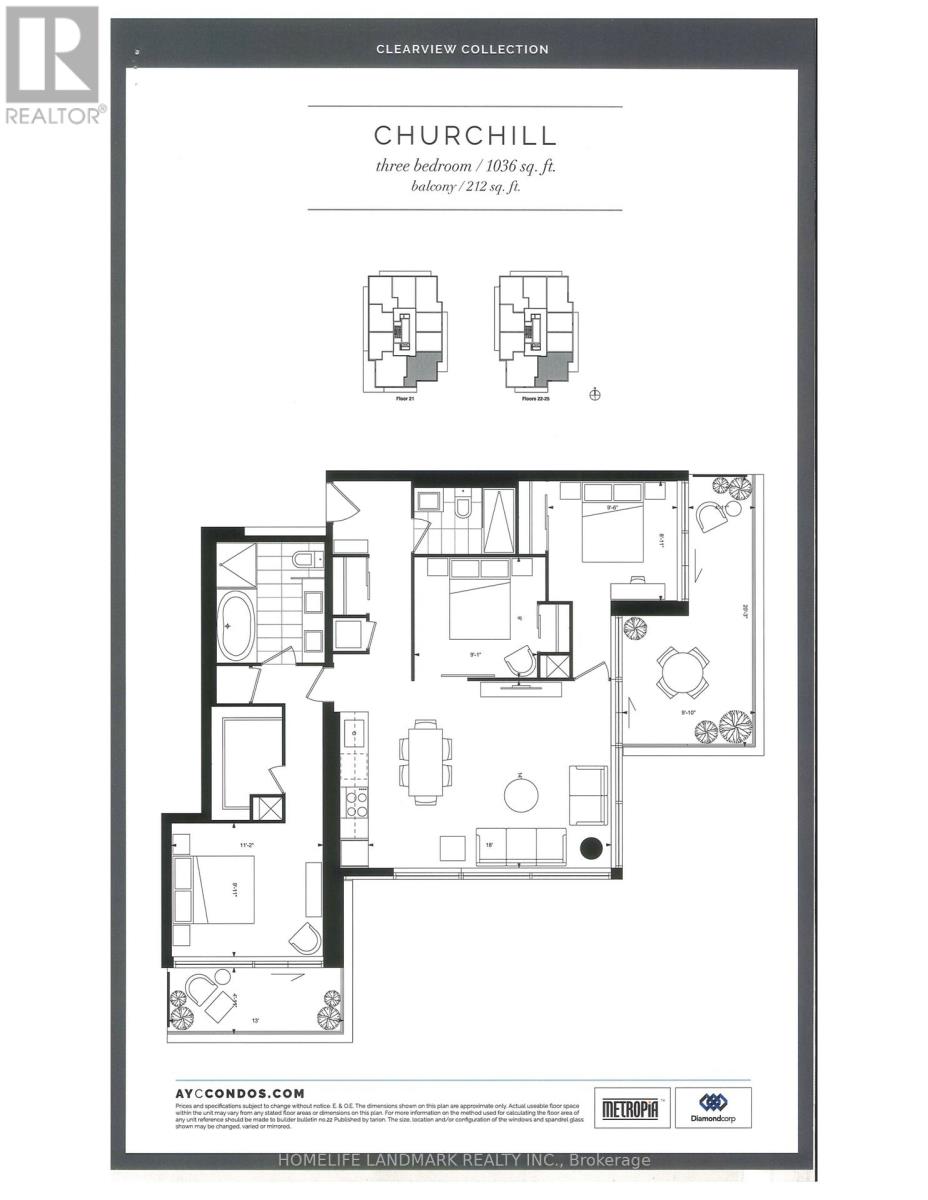 2307 - 181 Bedford Road, Toronto, Ontario  M5R 0C2 - Photo 5 - C13587626