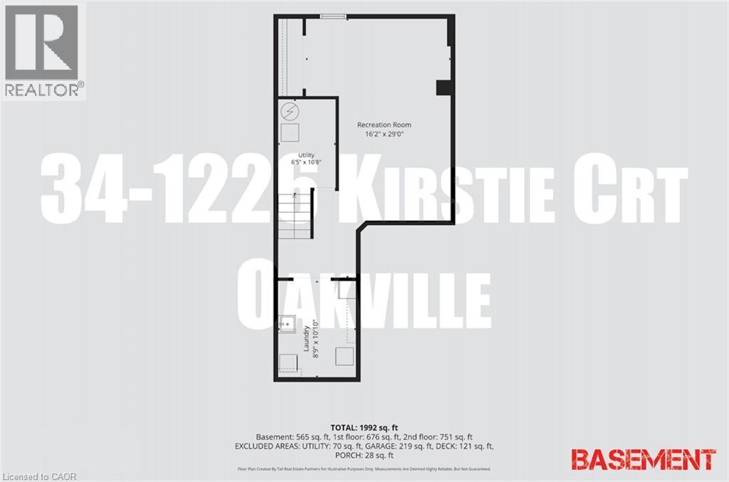 1226 Kirstie Court Unit# 34, Oakville, Ontario  L6H 5C4 - Photo 33 - 40846568