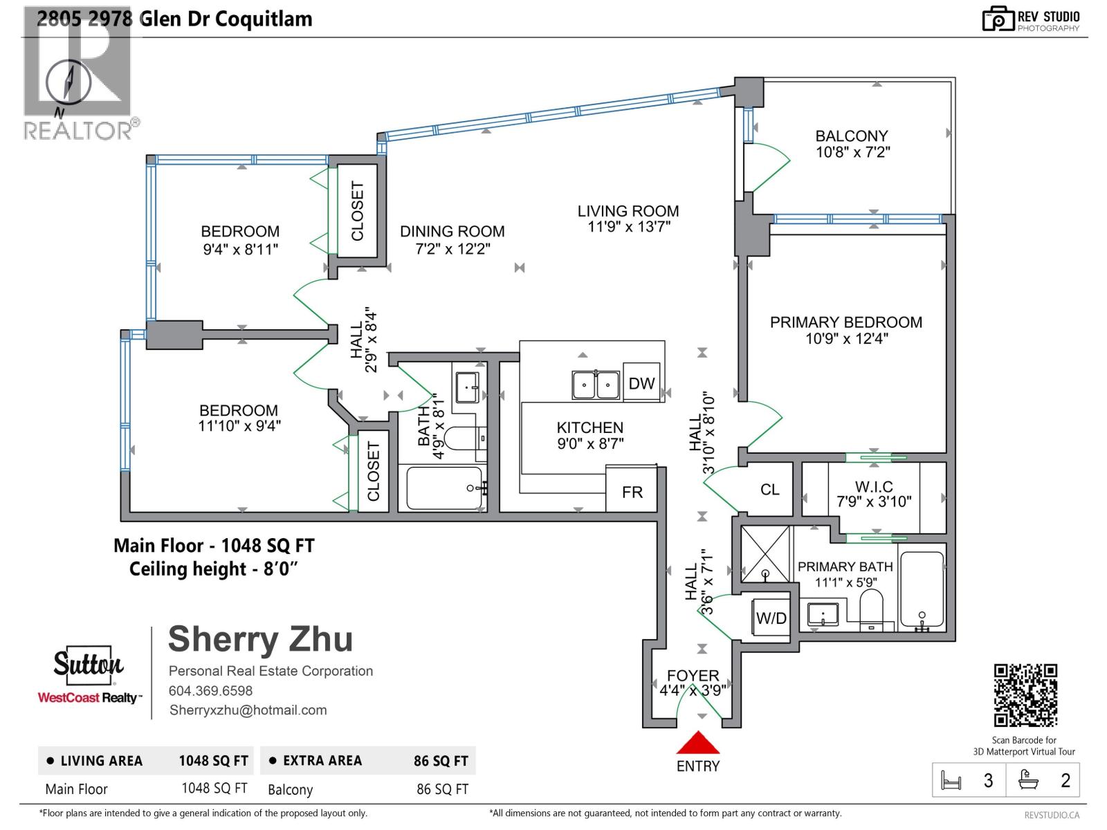 2805 2978 Glen Drive, Coquitlam, British Columbia  V3B 0C3 - Photo 21 - R3146553
