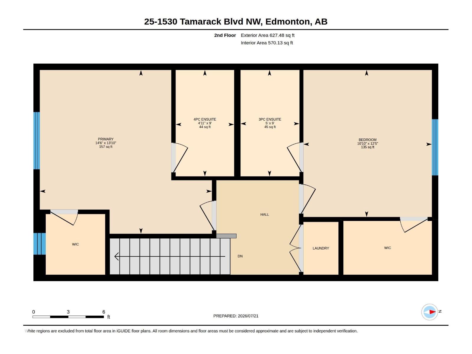 #25 1530 Tamarack Bv NW, Edmonton, Alberta  T6T 2E6 - Photo 40 - E4499994