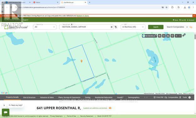 641 Upper Rosenthal Road, Madawaska Valley, Ontario