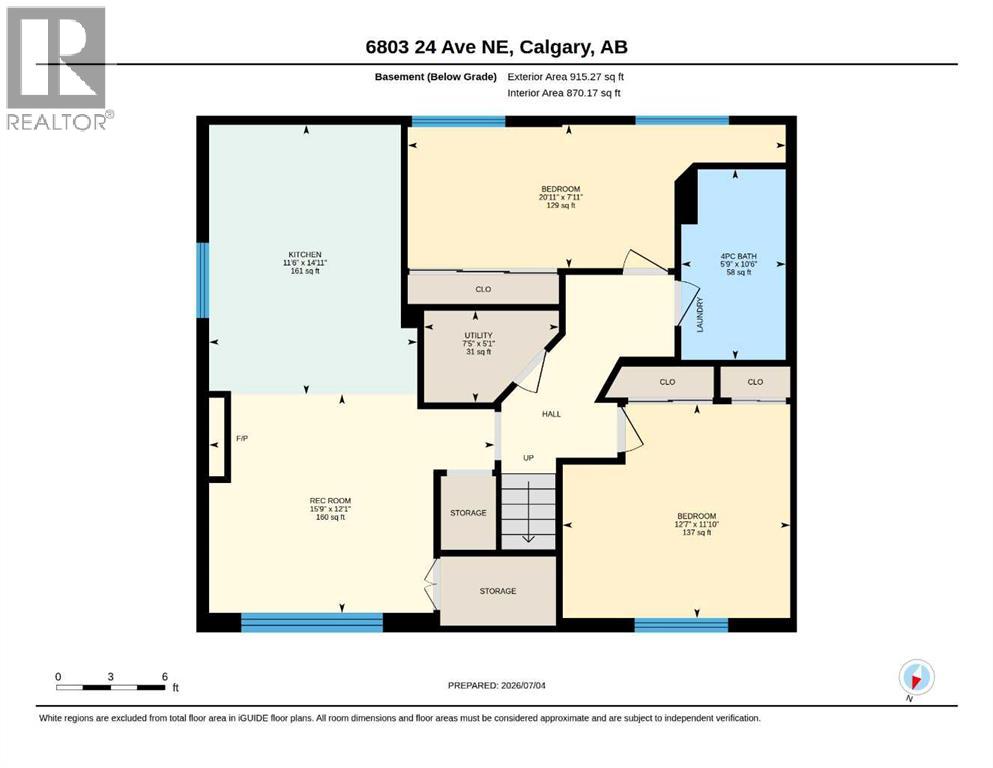 6803 24 Avenue Ne, Calgary, Alberta  T1Y 1Z9 - Photo 5 - A2326513