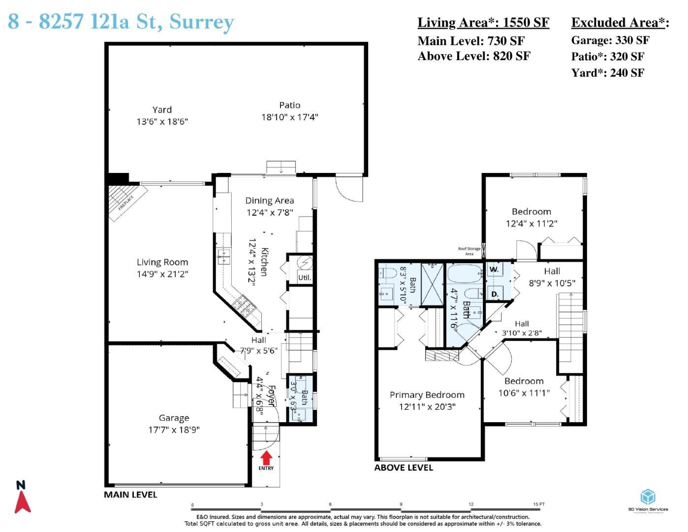 8 8257 121a Street, Surrey, British Columbia V3W 3R4 - Photo 33 - R3148897