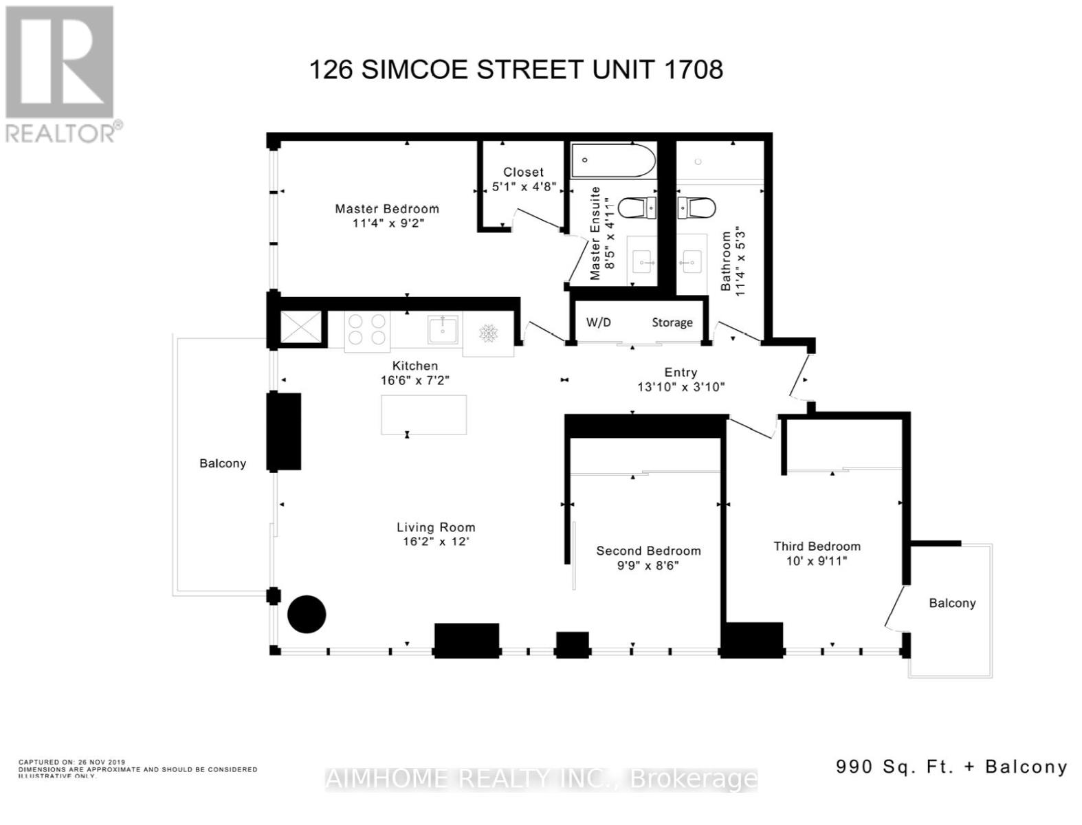 1708 - 126 SIMCOE STREET, Toronto (Waterfront Communities)