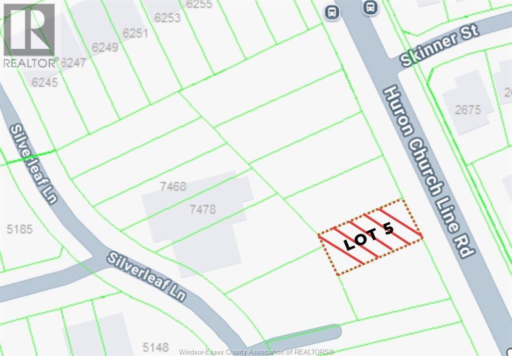 MLS# 26016564: V/L Huron Church Line ROAD Unit# LOT #5, LaSalle, Canada