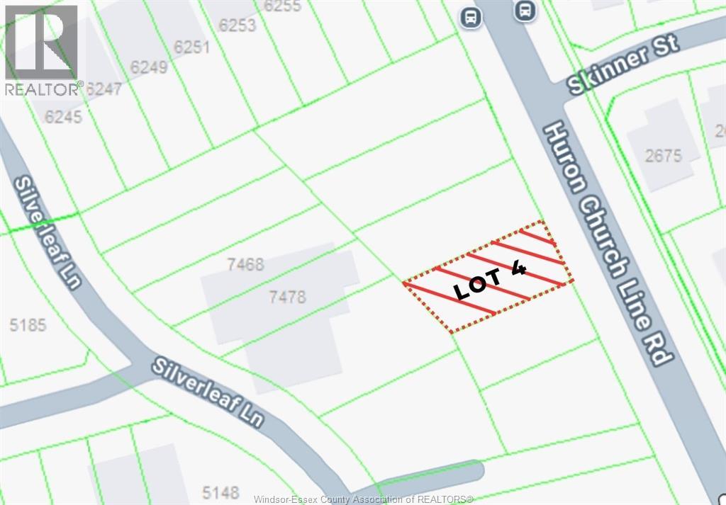 MLS# 26016563: V/L Huron Church Line ROAD Unit# LOT #4, LaSalle, Canada