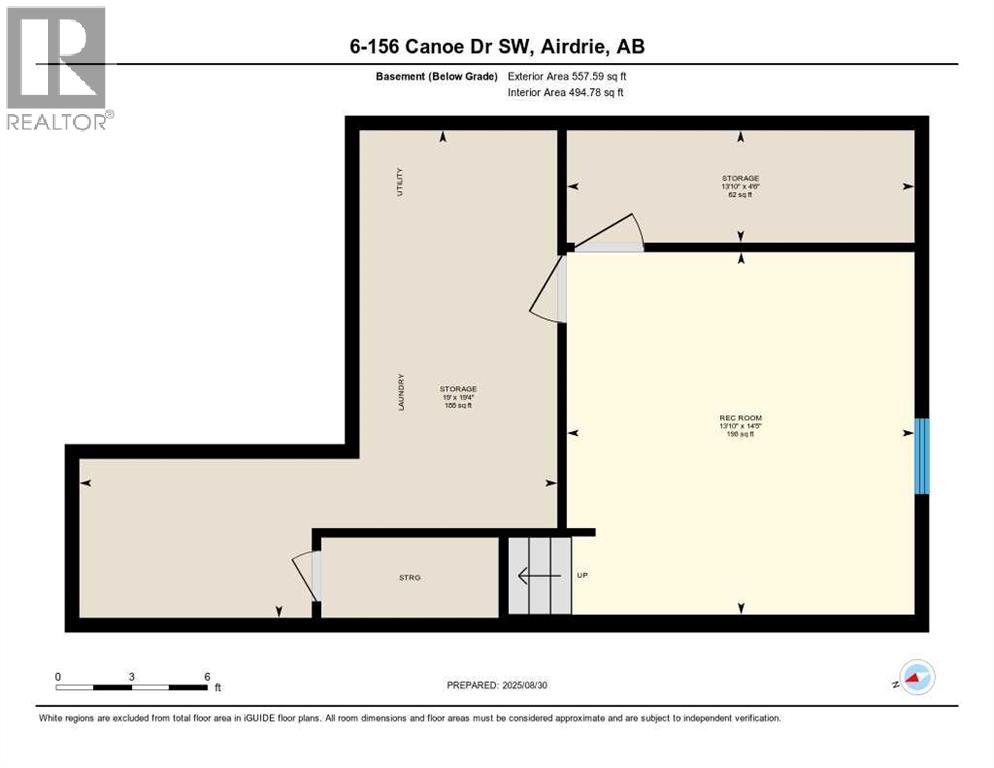 6, 156 Canoe Drive SW, Airdrie, Alberta  T4B 2Z3 - Photo 34 - A2331253
