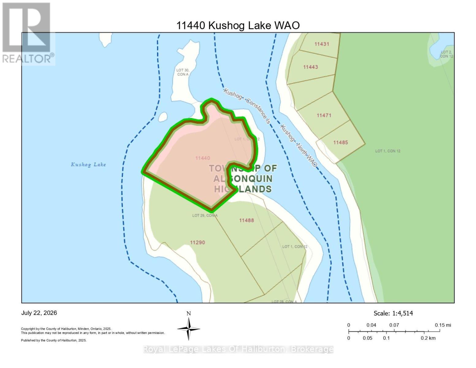 11440 Kushog Lake Wao Island, Algonquin Highlands (Stanhope), Ontario  K0M 1S0 - Photo 13 - X13599192