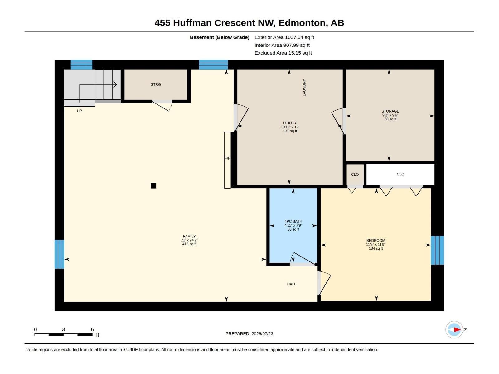 455 Huffman Cr NW, Edmonton, Alberta  T5A 4C7 - Photo 50 - E4500341