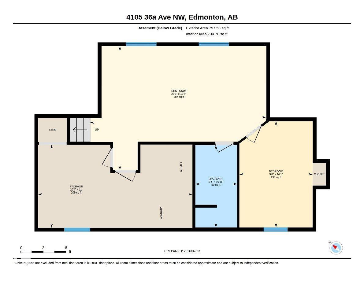 4105 36a Av NW, Edmonton, Alberta  T6L 7B1 - Photo 38 - E4500322