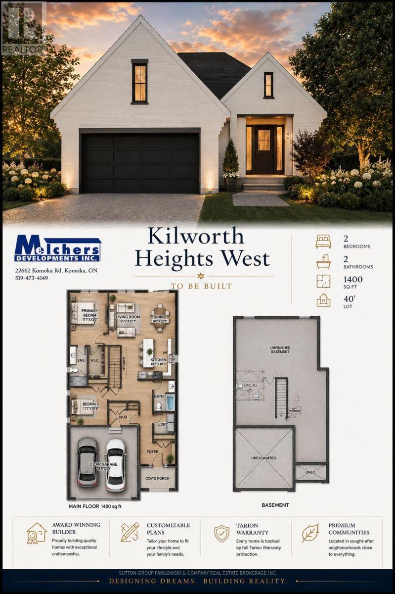 Lot#100 - 60 Allister Drive, Middlesex Centre, Ontario  N0L 1R0 - Photo 3 - X13600430