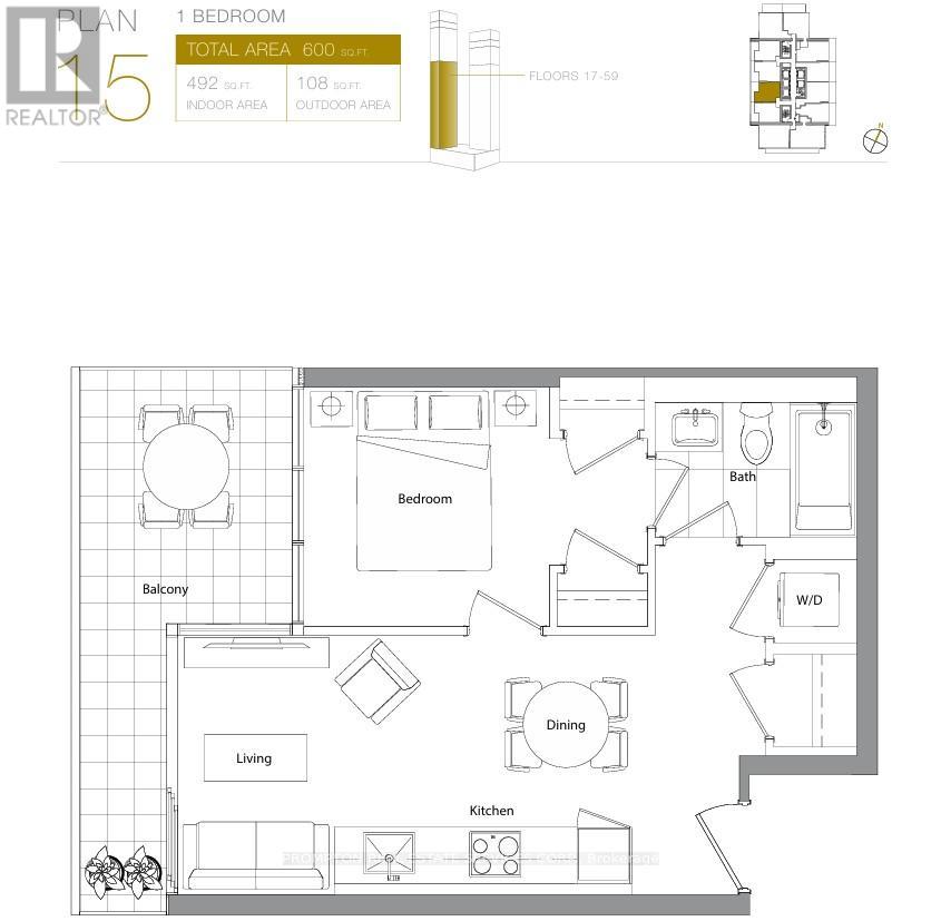 1715 - 3 Concord Cityplace Way, Toronto, Ontario  M5V 0X4 - Photo 10 - C13601600
