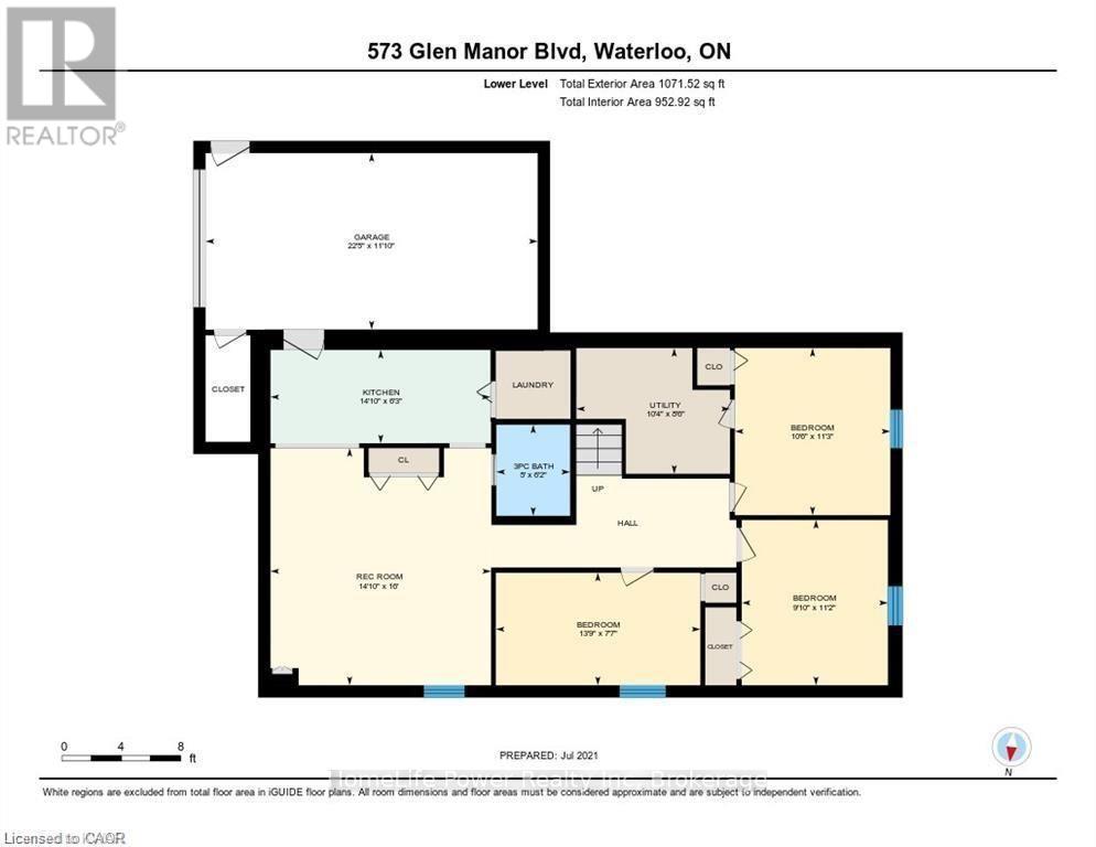 Unit B - 573 Glen Manor Boulevard, Waterloo, Ontario  N2L 4T7 - Photo 2 - X13603360
