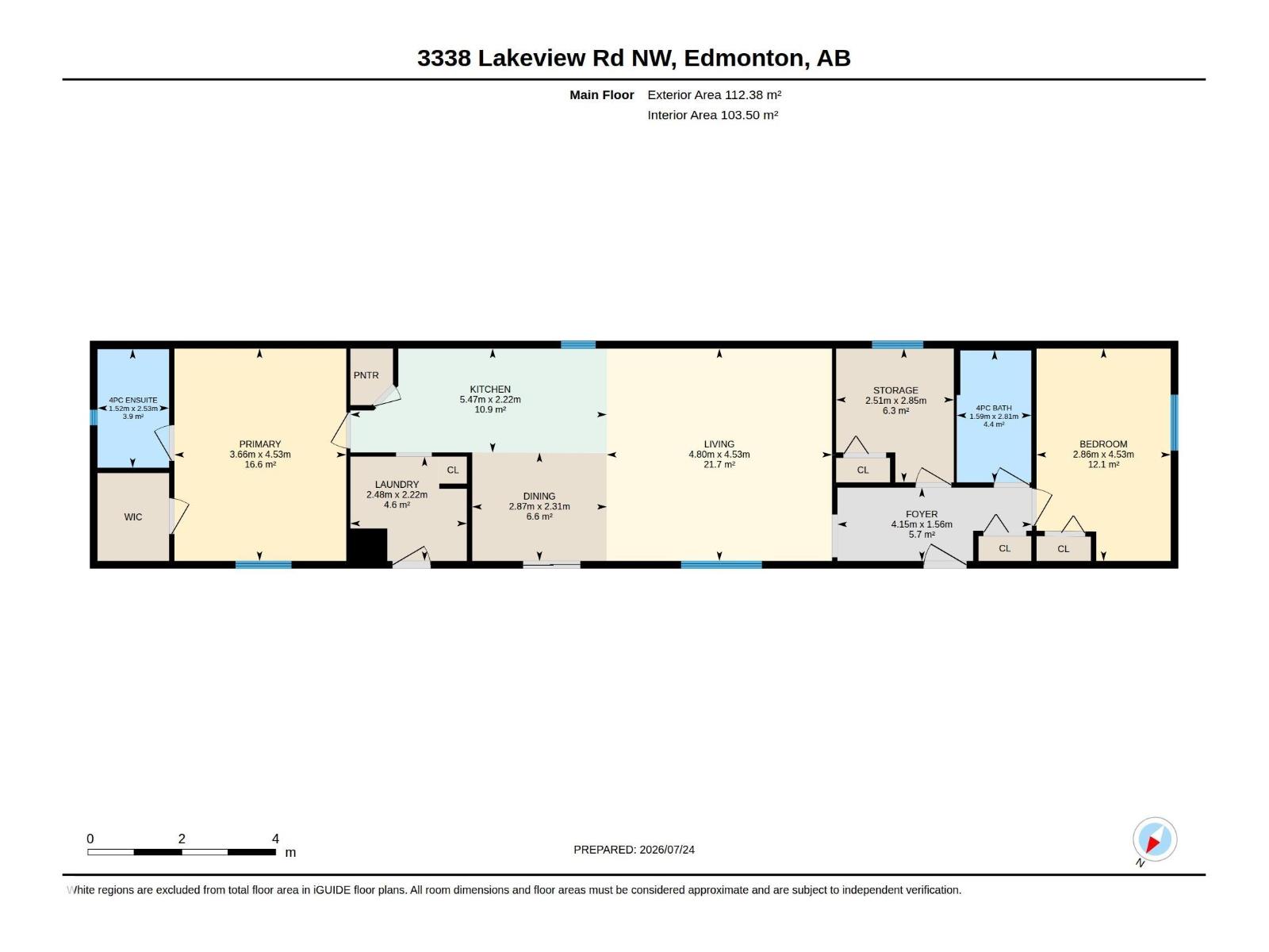 3338 Lakeview Rd NW, Edmonton, Alberta  T5S 2R8 - Photo 29 - E4500573