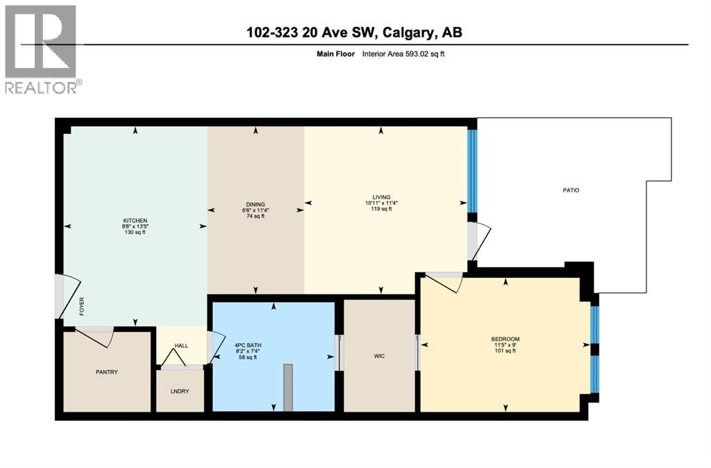 102, 323 20 Avenue SW, Calgary, Alberta T2S 2G5 - Photo 33 - A2310968