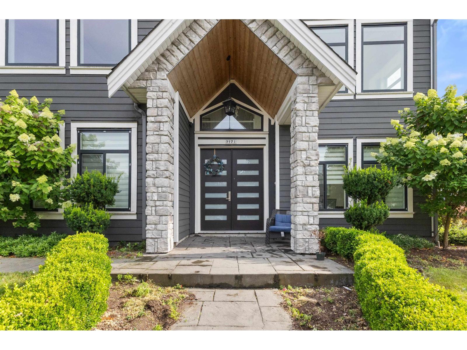 Welcome to 3171 Engineer Crescent, located in the Aberdeen area. Built in 2015. This two storey home offers 3,774 sq ft of living space on a 6,248.45 sq ft lot, with 7 bedrooms and 7 bathrooms (6 full). The main floor has an open layout with a spacious living room, dining area, family, and a large kitchen with a full spice kitchen. The family room opens to a patio. Also on the main floor is a rec room with two bedrooms and a full bathroom, already closed off. Add a kitchen in the rec room and there is potential for a suite. Upstairs are 5 spacious bedrooms, each with its own ensuite. Double car garage, plus additional driveway spaces. This home is ideal for a growing family or multi-generational living. Convenient location as you are close to the Fraser Highway, Langley, shopping, and recreation. (id:48254)