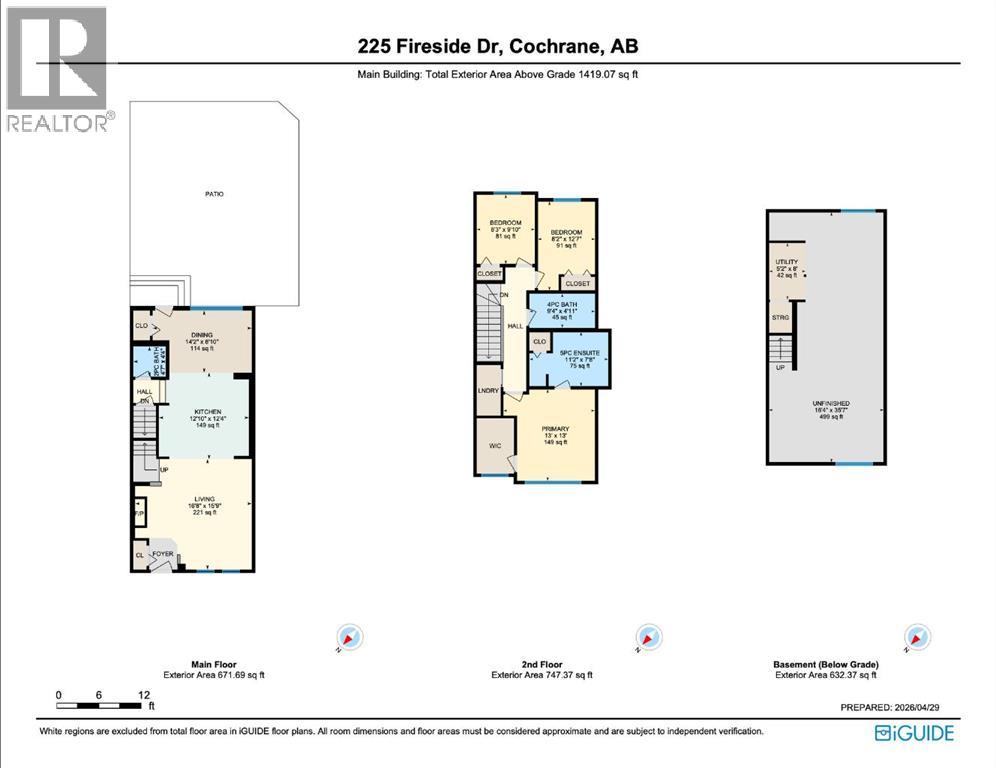 225 Fireside Drive, Cochrane, Alberta  T4C 2L4 - Photo 35 - A2323609