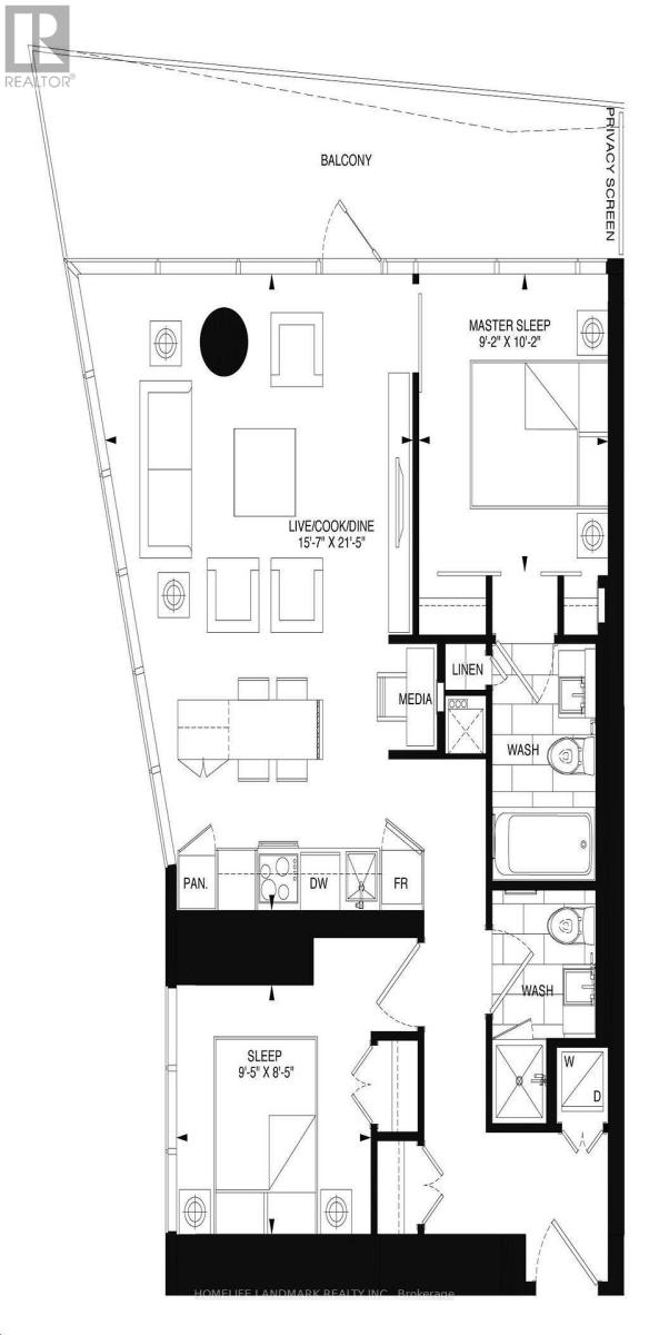 2202 - 197 Yonge Street, Toronto, Ontario  M5B 1M4 - Photo 20 - C13435448