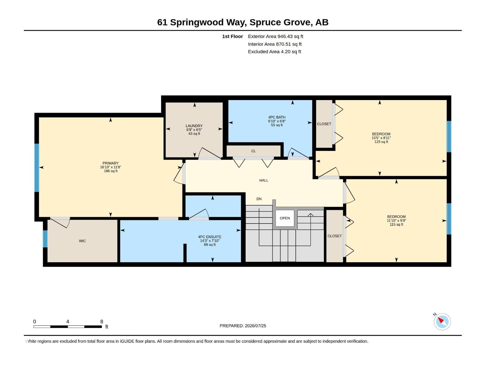 61 Springwood Wy, Spruce Grove, Alberta  T7X 0L4 - Photo 49 - E4500812
