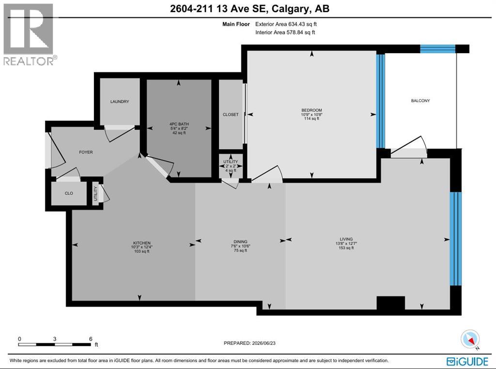 2604, 211 13 Avenue Se, Calgary, Alberta  T2G 1E1 - Photo 23 - A2324639