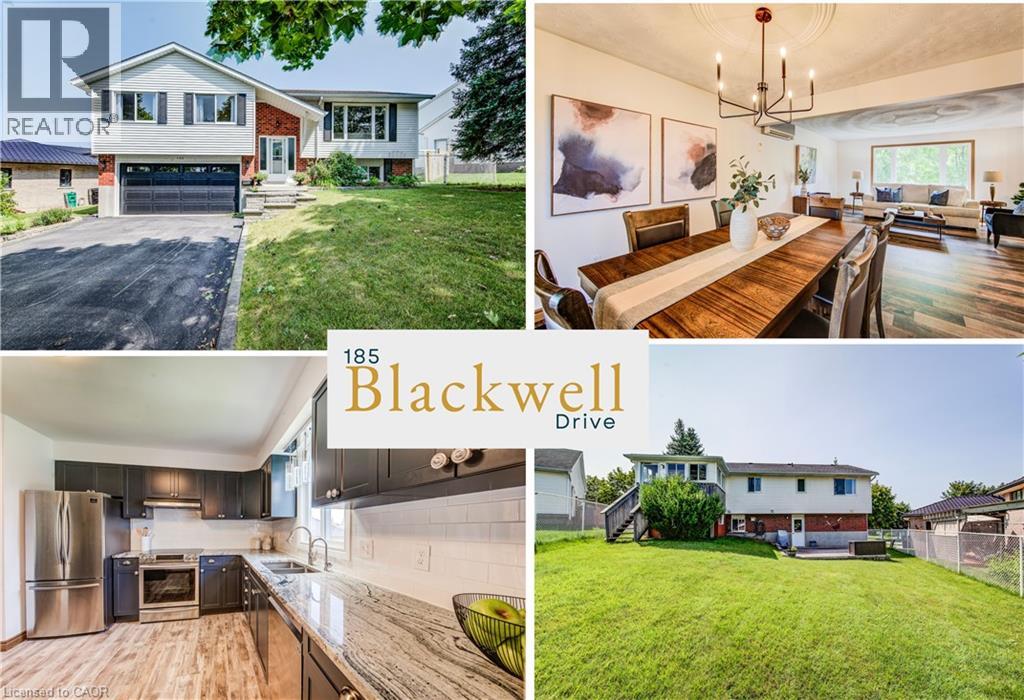 185 BLACKWELL Drive, Kitchener, Ontario