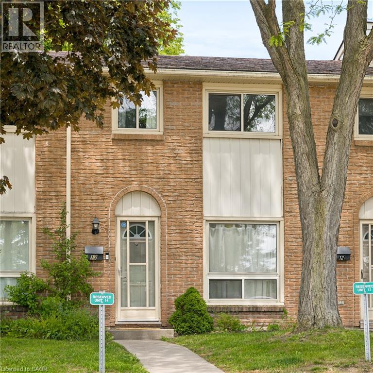 165 GREEN VALLEY Drive Unit# 13, Kitchener, Ontario