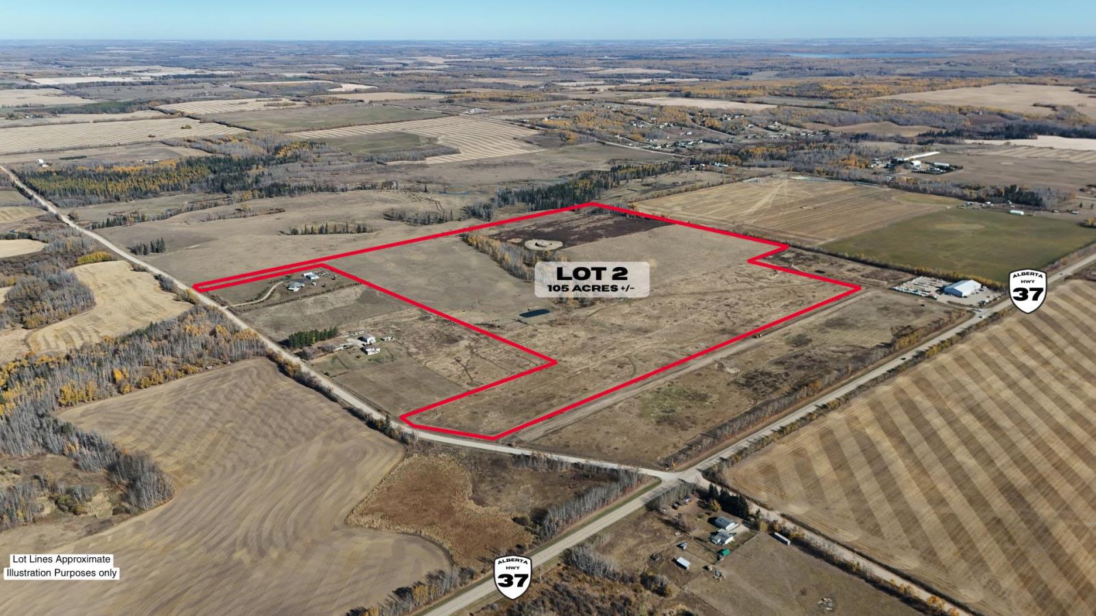 5;2;55;2;SW Hwy 37, onoway, Alberta