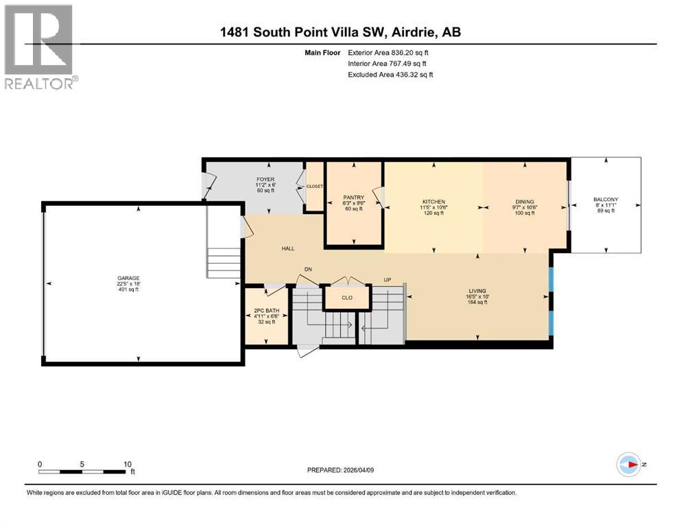 1481 South Point Villas SW, Airdrie, Alberta  T4B 5P2 - Photo 32 - A2303379