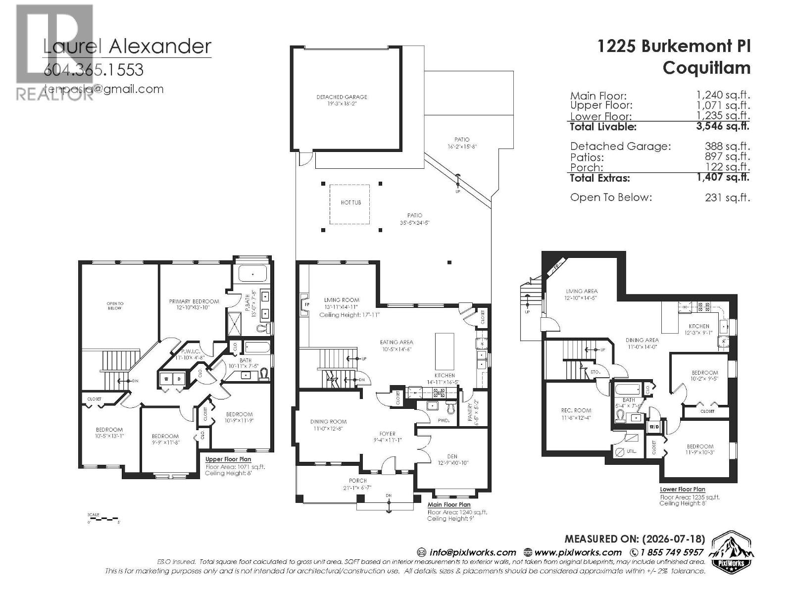 1225 Burkemont Place, Coquitlam, British Columbia  V3B 0C8 - Photo 33 - R3150379