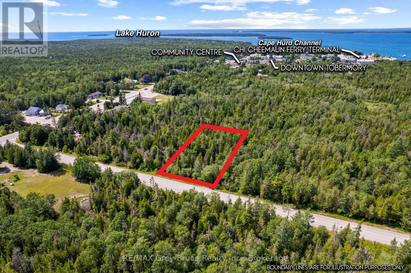 Part Farm Lot 4 Chi Sin Tib Dek Road, Northern Bruce Peninsula, Ontario  N0H 2R0 - Photo 2 - X13612284