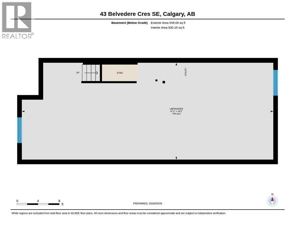 43 Belvedere Crescent SE, Calgary, Alberta  T2A 7Z9 - Photo 38 - A2315230