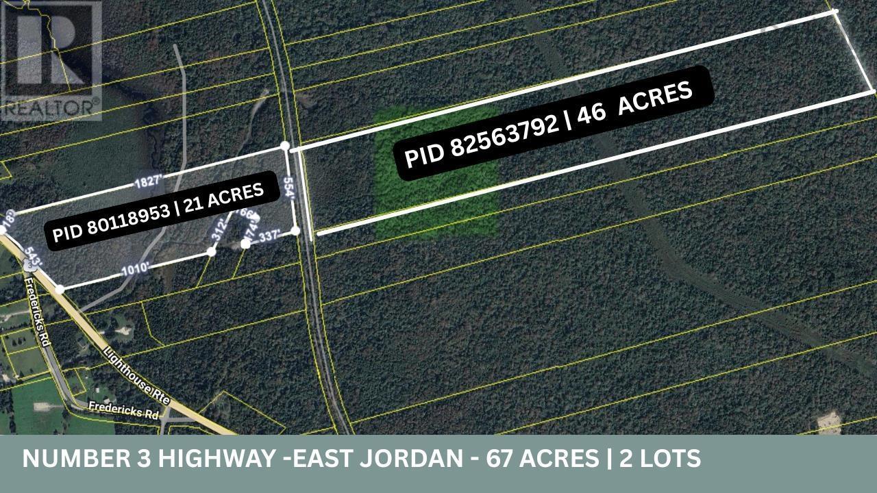 Lots 3 Highway, east jordan, Nova Scotia
