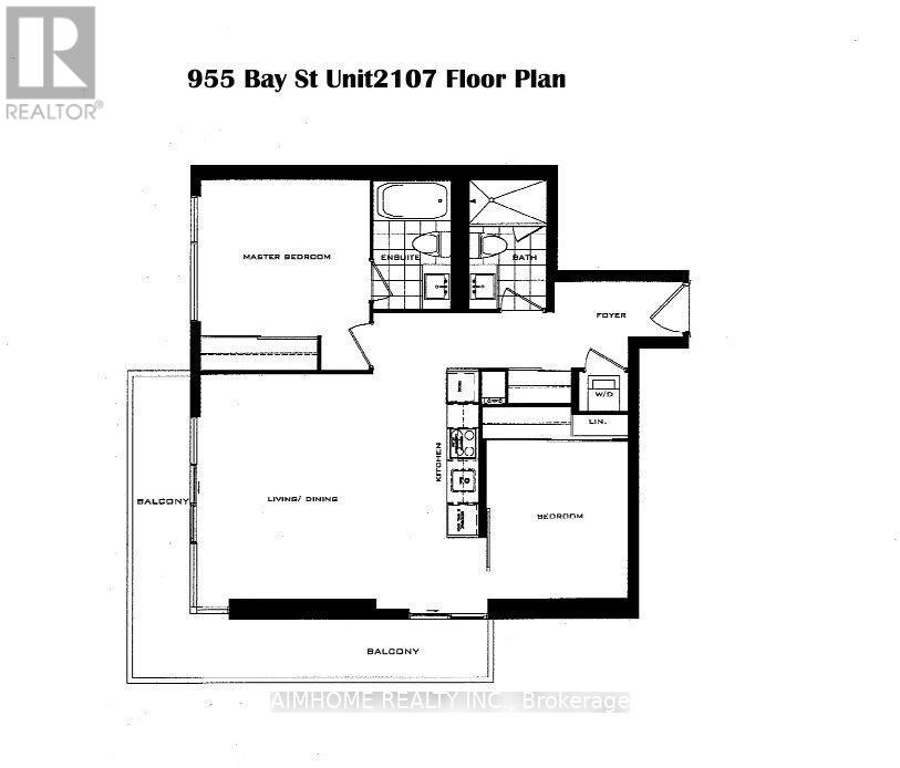 2107 - 955 Bay Street, Toronto, Ontario  M5S 2A2 - Photo 9 - C13614300