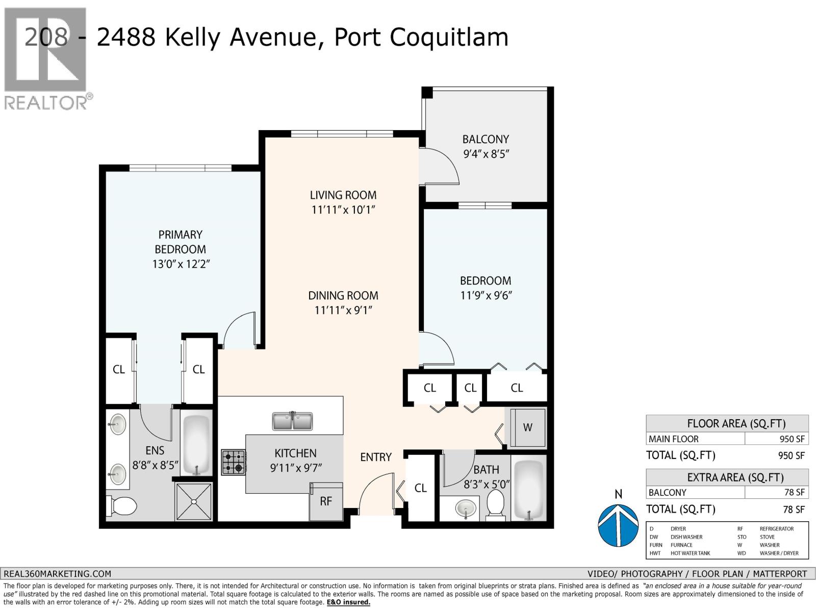 208 2488 Kelly Avenue, Port Coquitlam, British Columbia  V3C 1Y4 - Photo 12 - R3146836