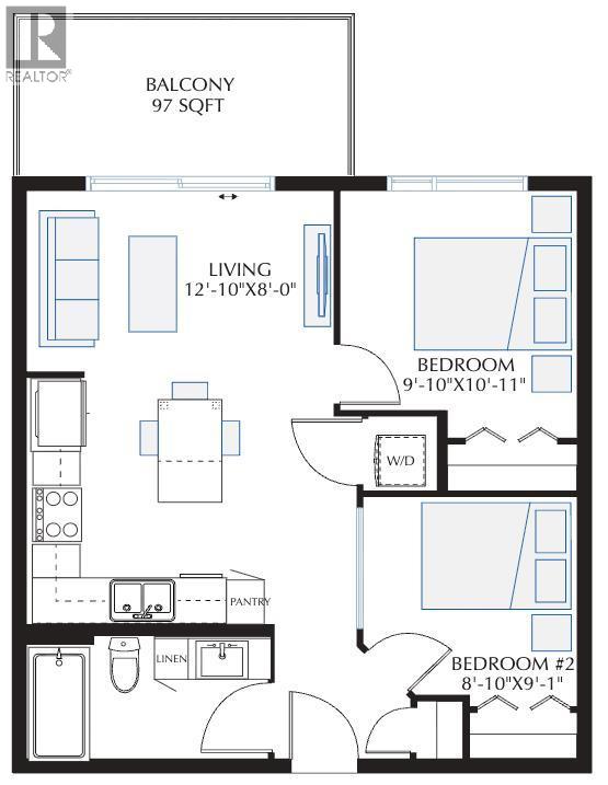 1209, 570 Silverton Street, Calgary, Alberta  T2X 0T9 - Photo 2 - A2323994