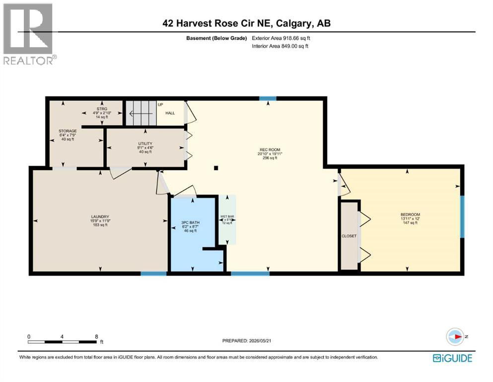 42 Harvest Rose Circle Ne, Calgary, Alberta  T3K 4M5 - Photo 28 - A2313330