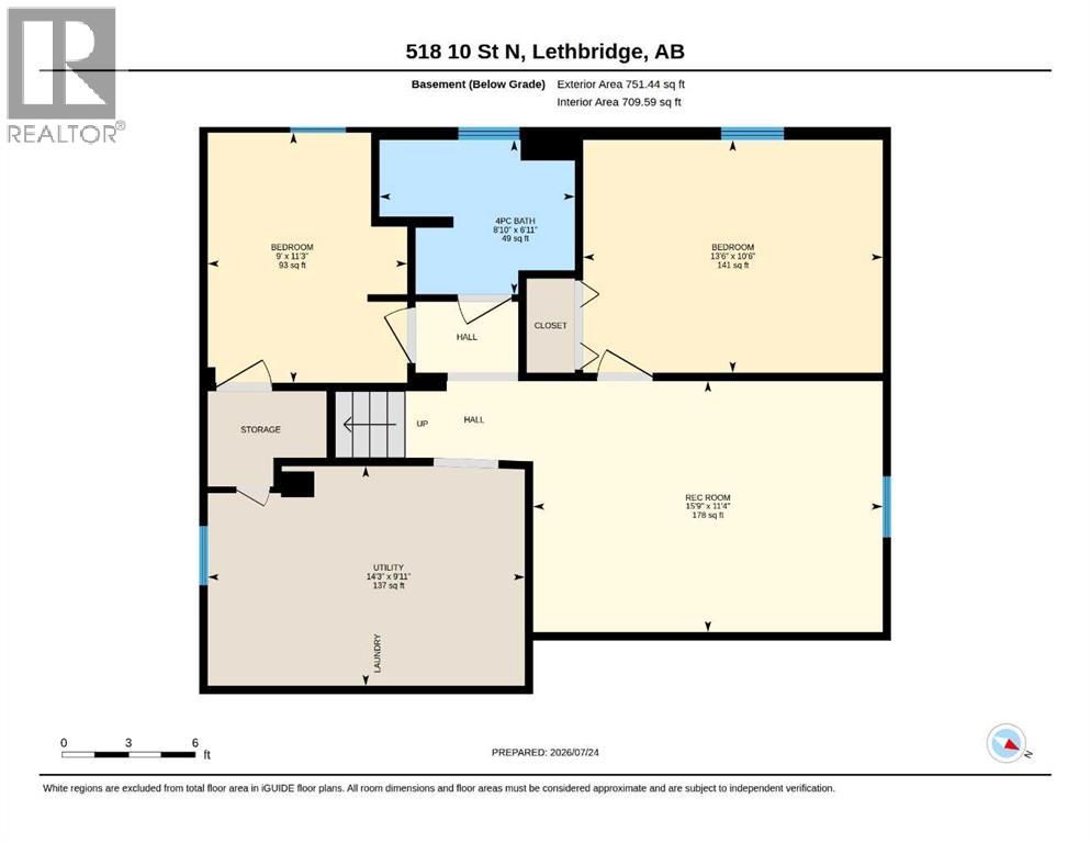 518 10 Street N, Lethbridge, Alberta  T1H 2C8 - Photo 48 - A2331336