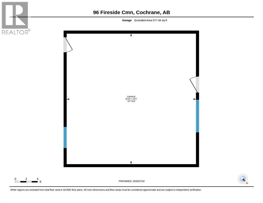 96 Fireside Common, Cochrane, Alberta  T4C 3J1 - Photo 50 - A2330775