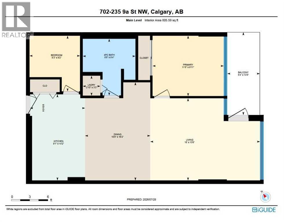 702, 235 9a Street NW, Calgary, Alberta  T2N 4H7 - Photo 26 - A2333095