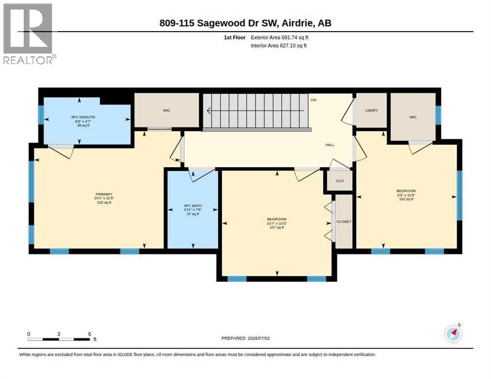809, 115 Sagewood Drive Sw, Airdrie, Alberta  T4B 4V5 - Photo 34 - A2324187