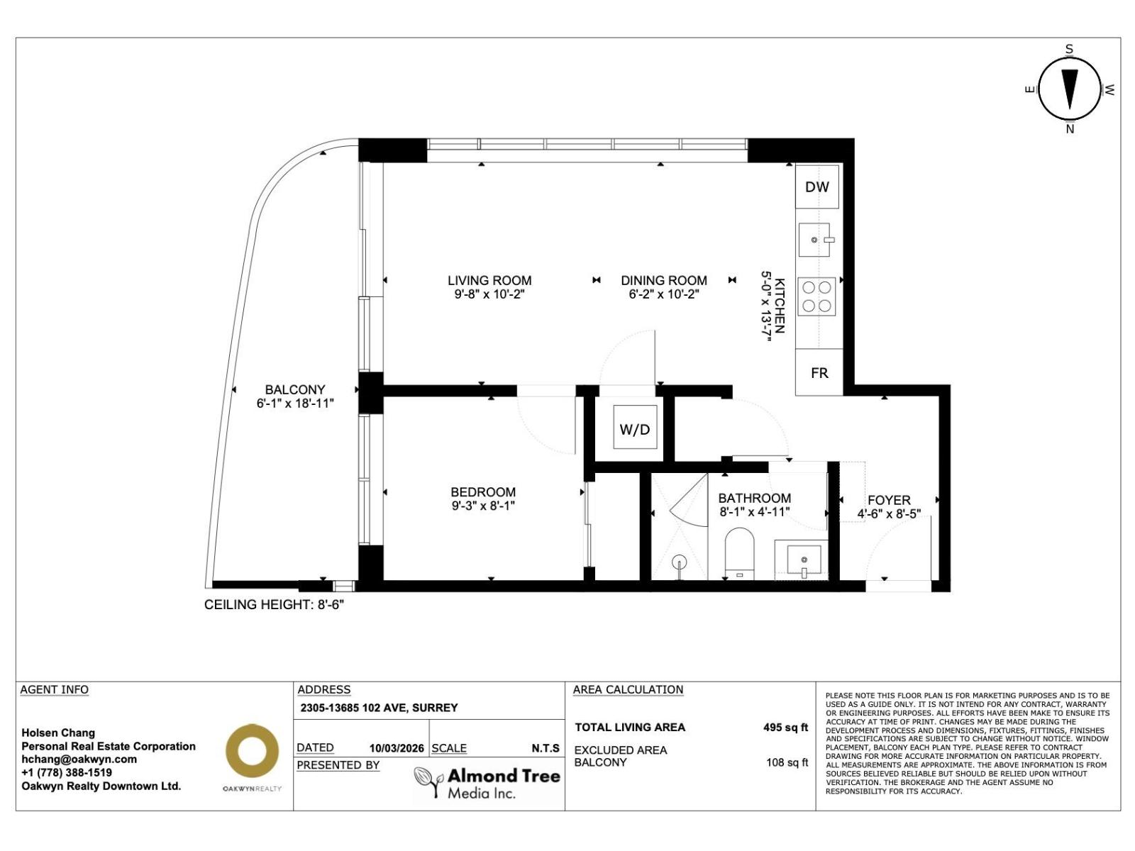 2305 13685 102 Avenue, Surrey, British Columbia  V3T 1N7 - Photo 26 - R3150393