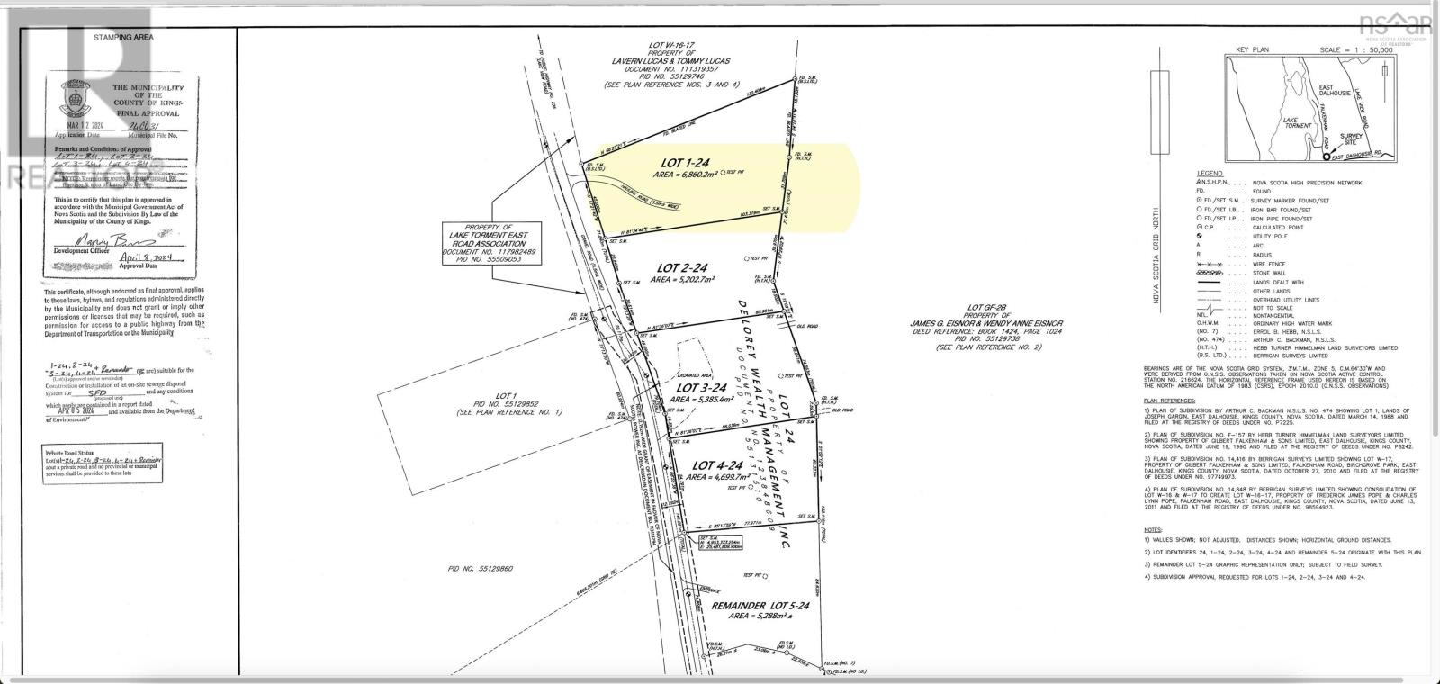 Lot 1-24 Falkenham Road, East Dalhousie, Nova Scotia