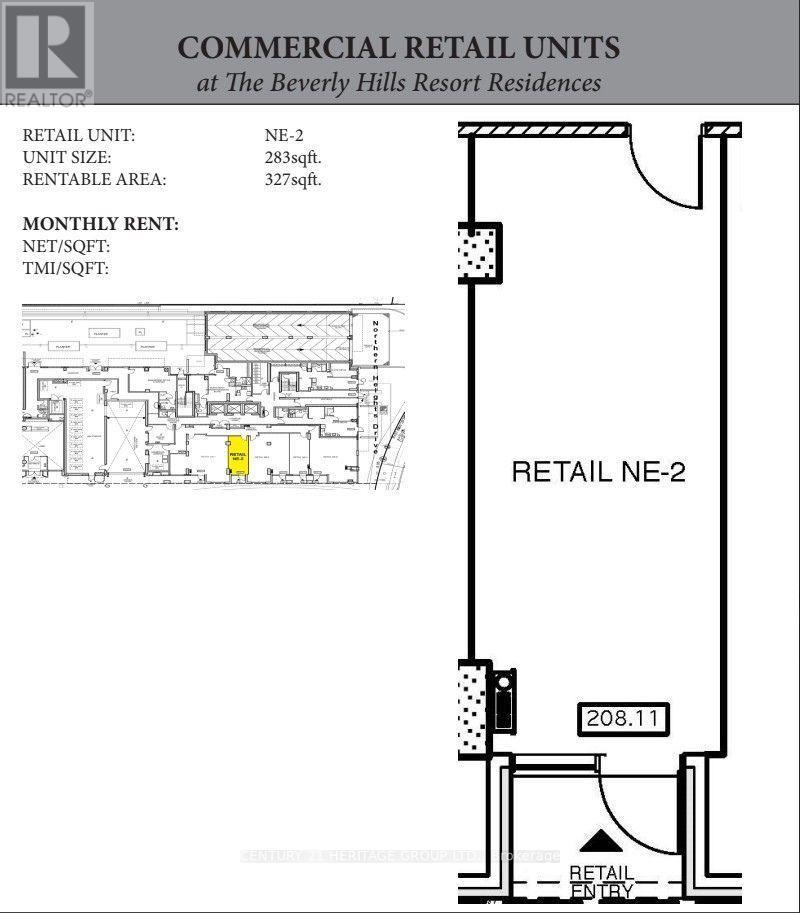 Level 1, Ne (2-3-4) - 9205 Yonge Street, Richmond Hill (North Richvale), Ontario  L4C 1V5 - Photo 2 - N13621876