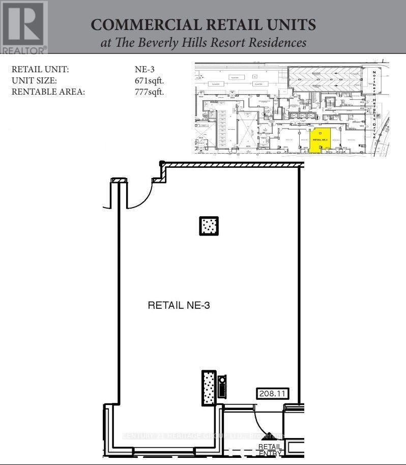Level 1, Ne (2-3-4) - 9205 Yonge Street, Richmond Hill (North Richvale), Ontario  L4C 1V5 - Photo 3 - N13621876