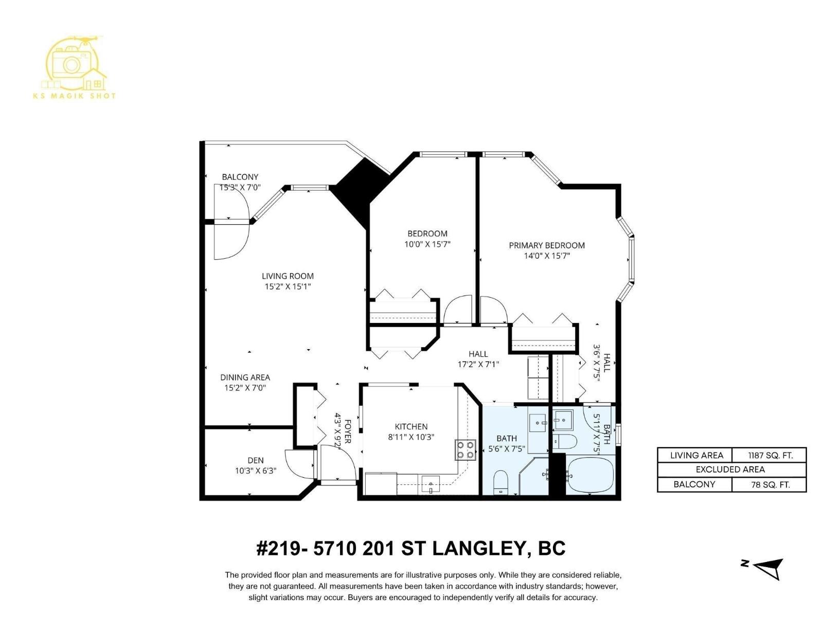 219 5710 201 Street, Langley, British Columbia  V3A 8A8 - Photo 14 - R3147219