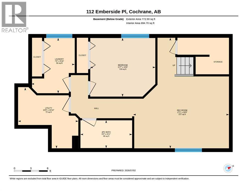 112 Emberside Place, Cochrane, Alberta  T4C 3A8 - Photo 36 - A2325257